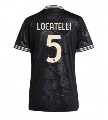 Juventus Manuel Locatelli #5 Tredje trøje Dame 2025-26 Kort ærmer
